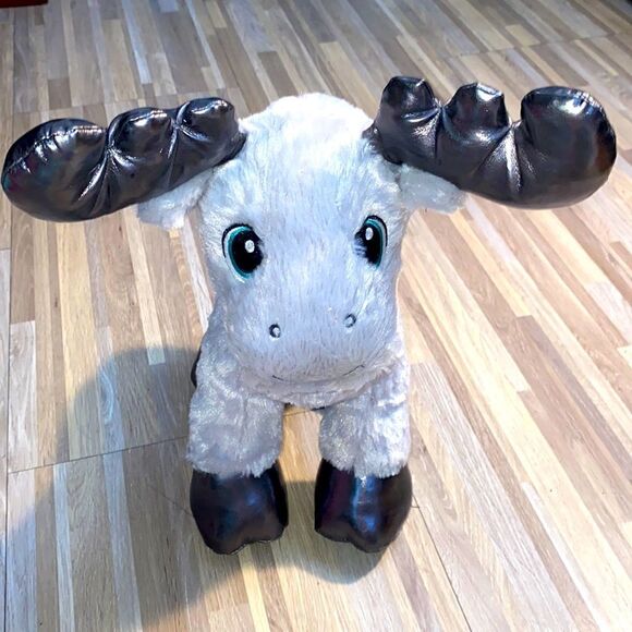 Build A Bear Merry Mission Grey Gust Moose 2018  plush moose - Picture 1 of 8